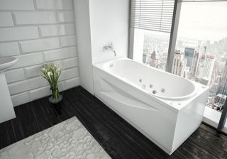 Акриловая ванна АКВАТЕК Афродита 150x70 см без гидромассажа